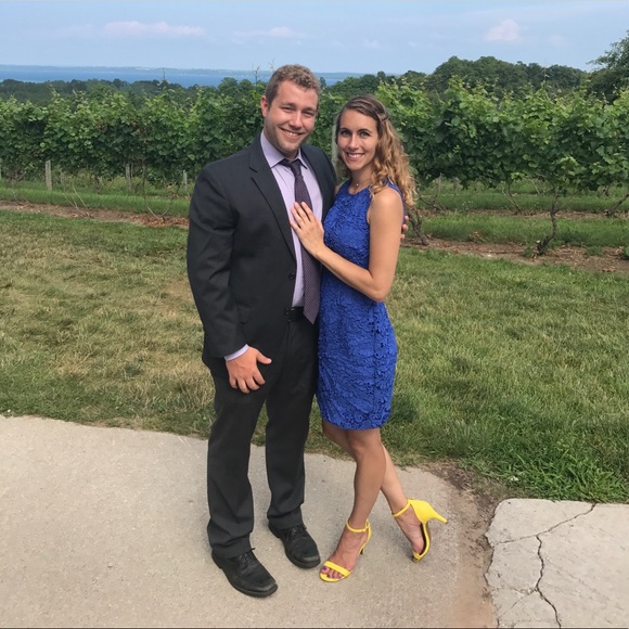 J. Crew lace overlay cocktail dress - Picture 5 of 5